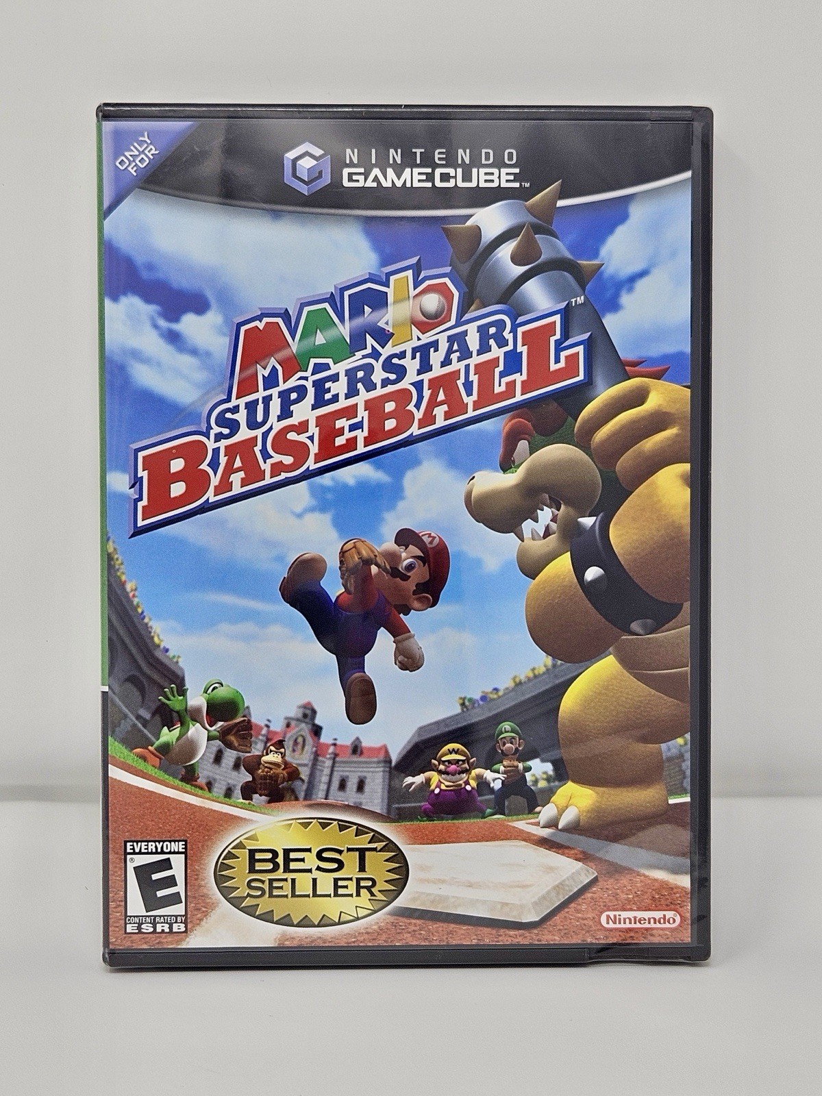 Mario Superstar Baseball (Nintendo GameCube, 2005) Best Seller Edition Sealed