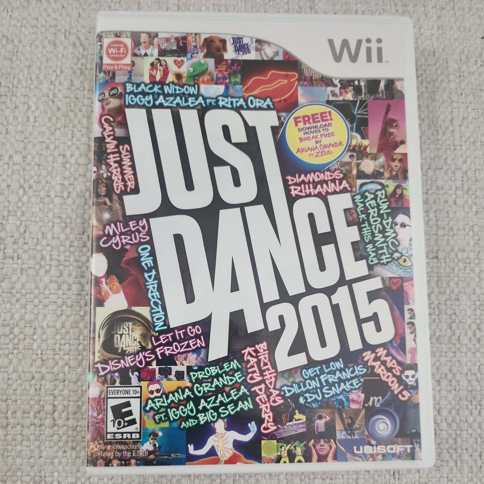 Just Dance 4, 2014, 2015 Nintendo Wii With Books/Cases. 3 Game Lot