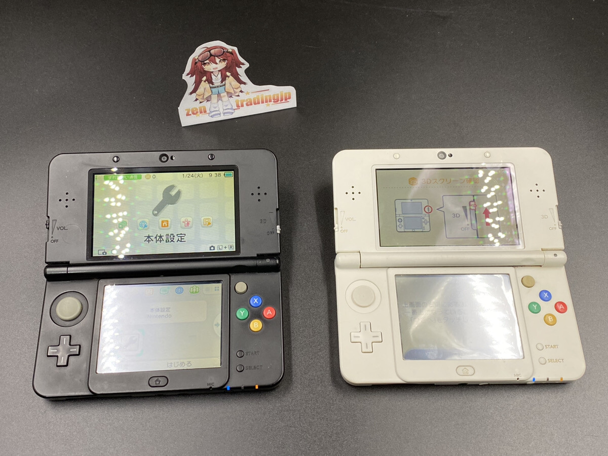 Nintendo New 3DS Console Only Black White Region Free Various Colors 3Rank USA