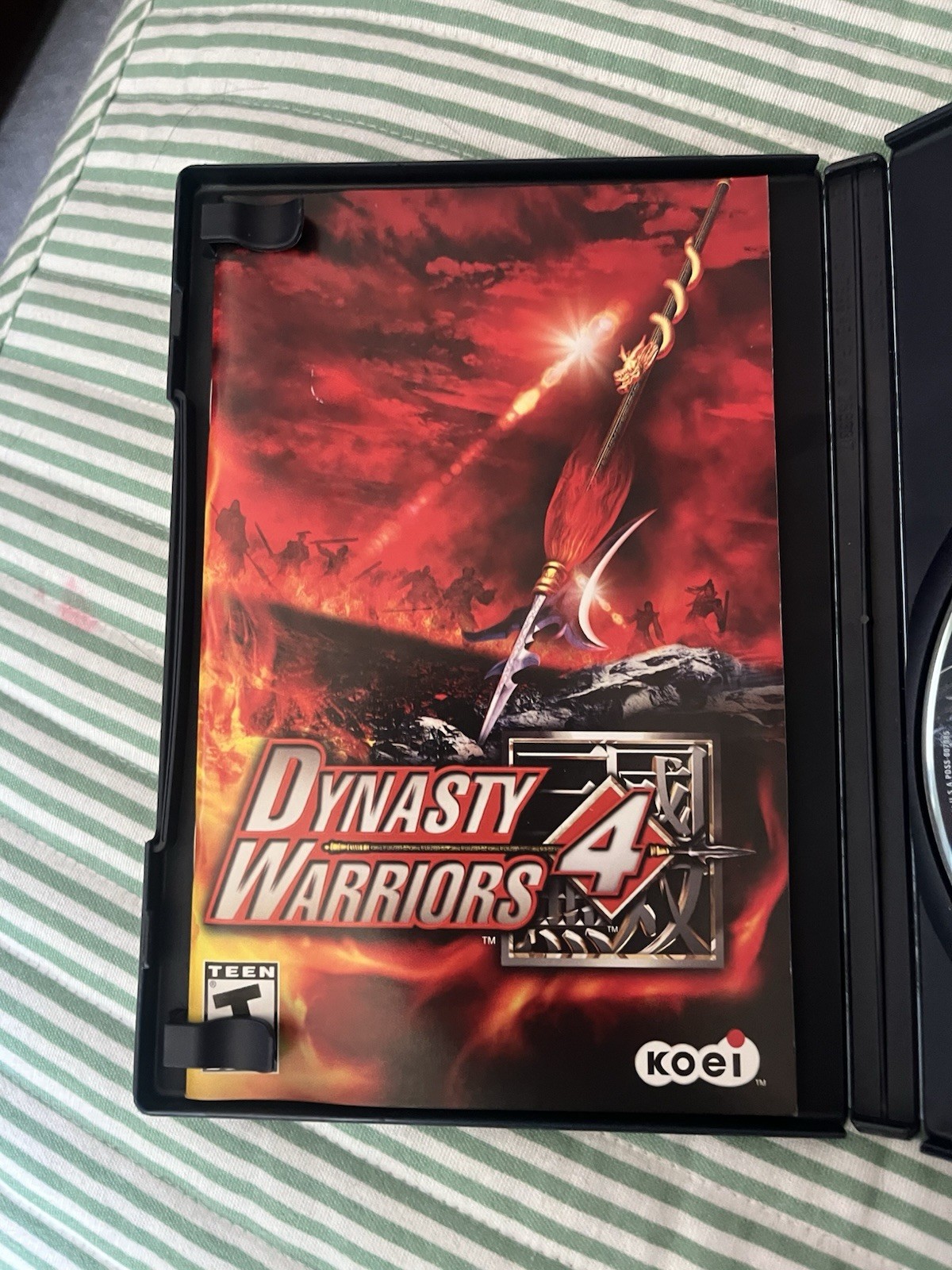 Dynasty Warriors 4 PS2 PlayStation 2 Complete CIB Tested Working