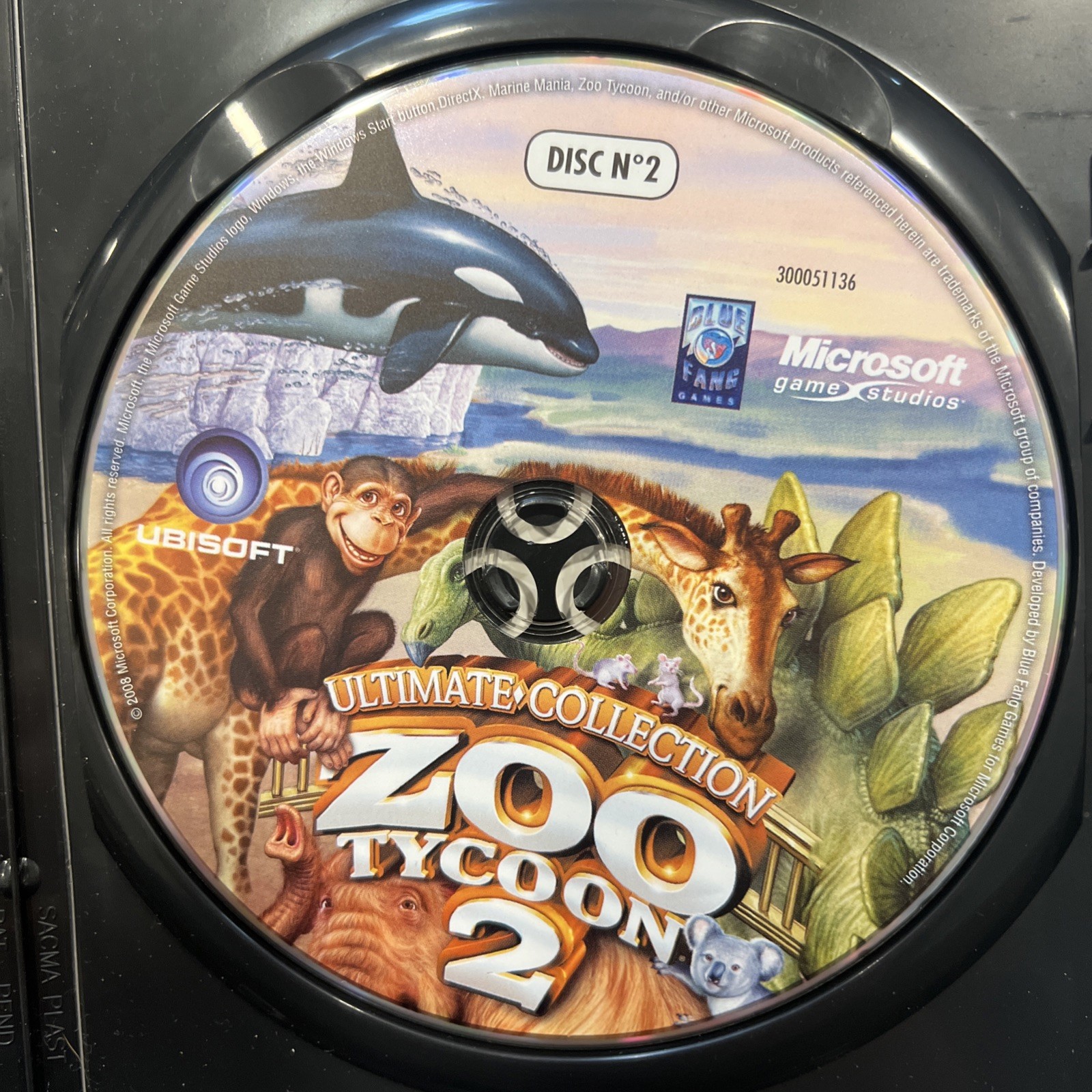 Zoo Tycoon 2 Ultimate Collection PC Game 2008 Missing Disc 1 PEGI