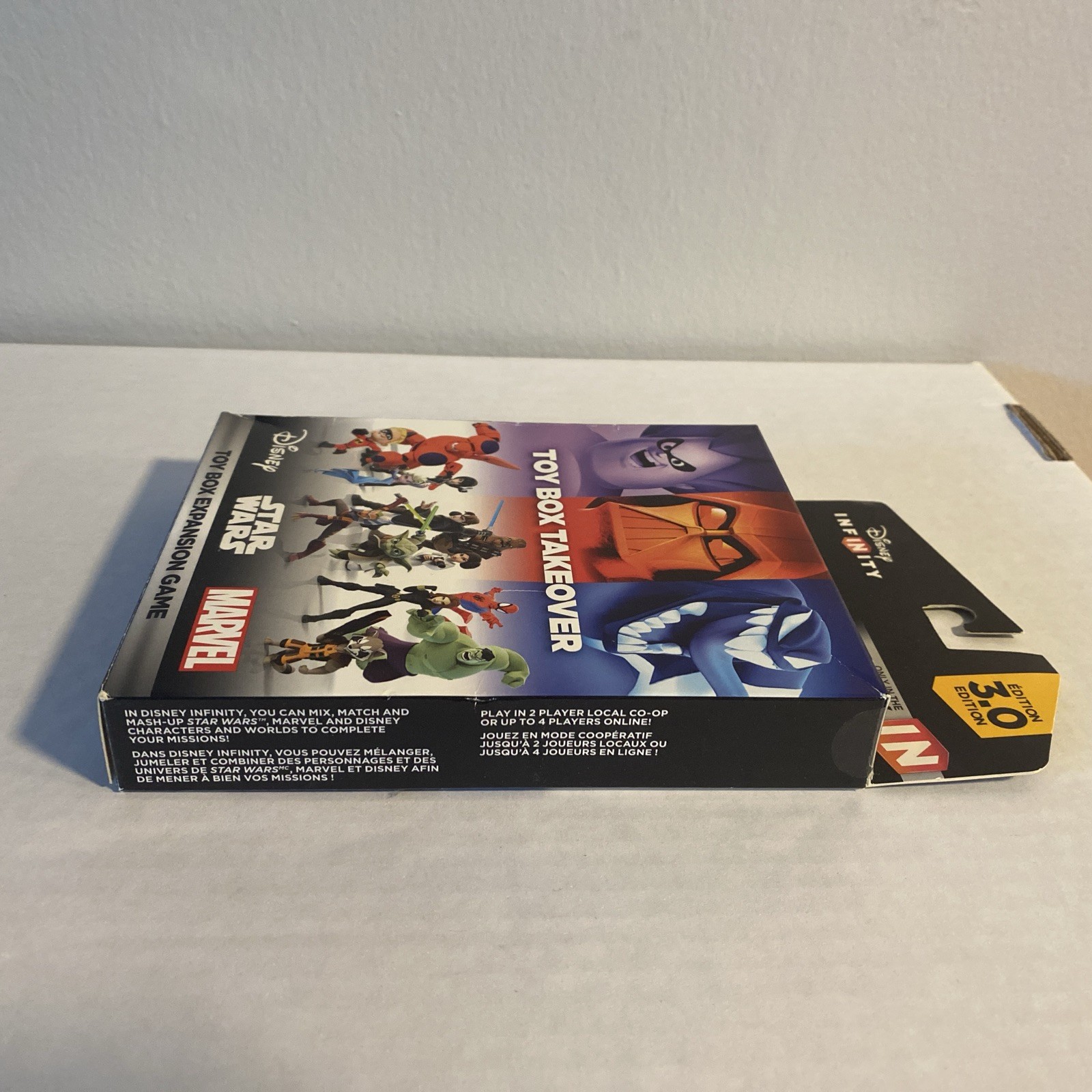 Disney Infinity 3.0 Edition Toy Box Takeover Expansion Pack Star Wars Marvel New