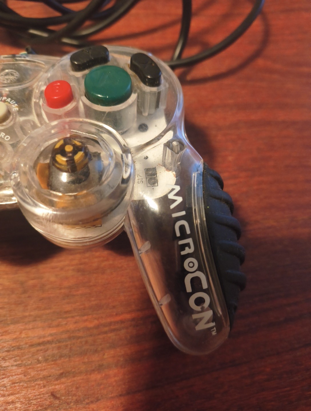 Nintendo Wii/GameCube Controller – Clear “Damaged Repair Or Parts” #4