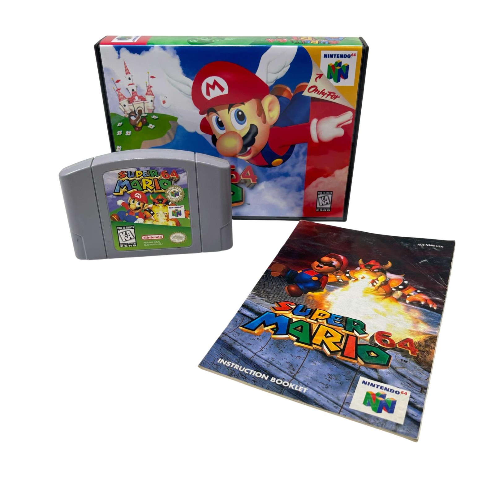 Nintendo 64: Super Mario 64 – NUS-NSME-USA