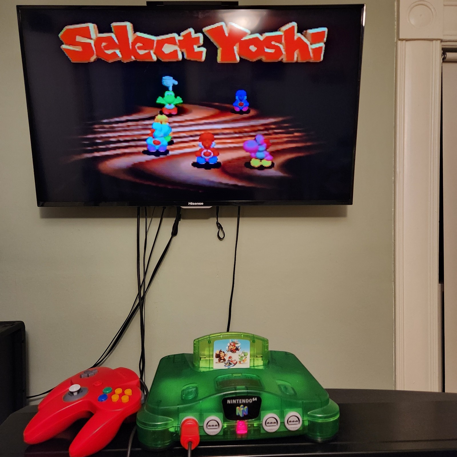 4 In 1 Multi Game – Nintendo 64 – Smash Bros, Mario Kart, Mario 64, Yoshi Story