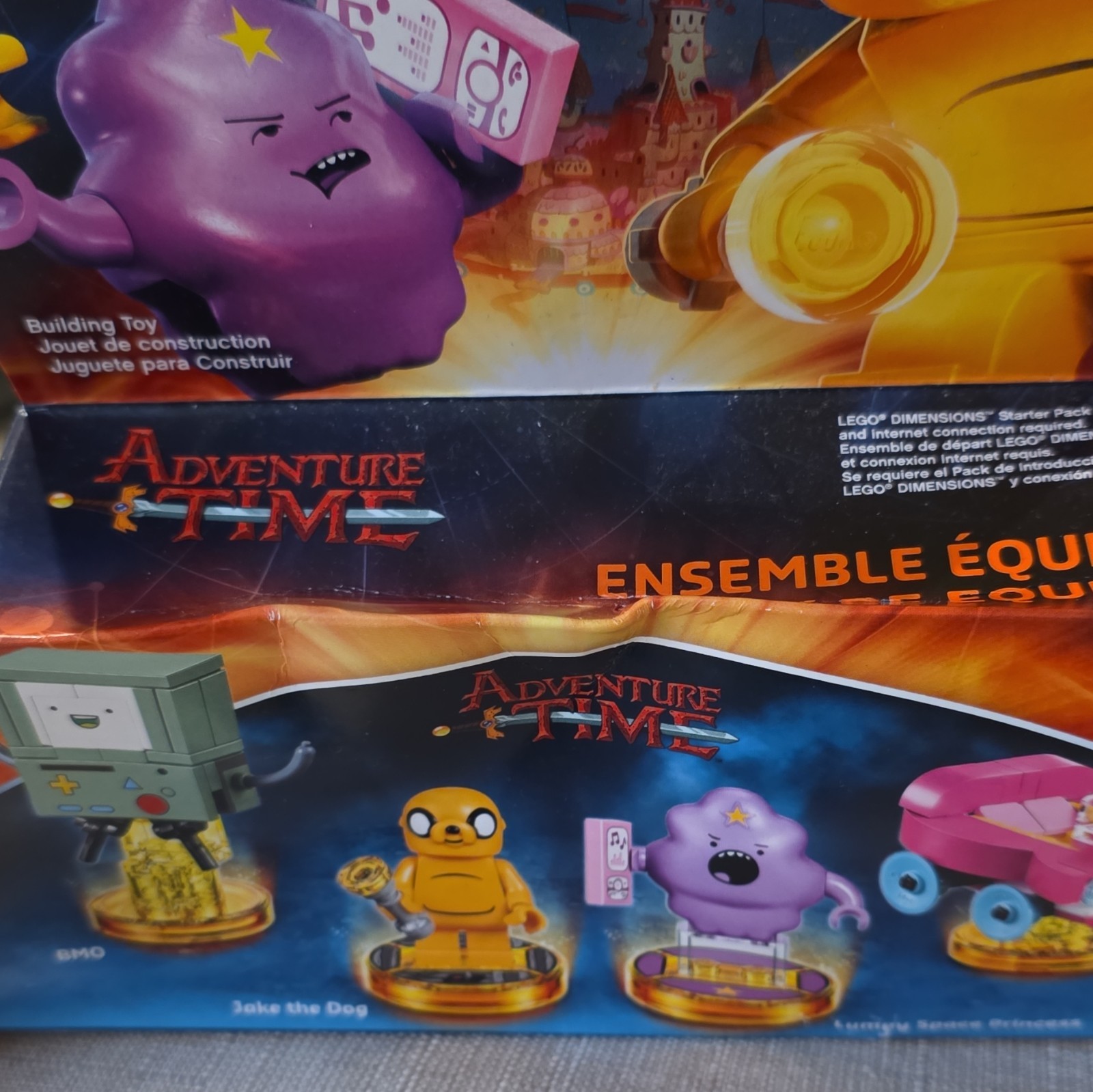 LEGO Dimensions Adventure Time Team Pack 71246 3-in-1 BMO Jake LSP