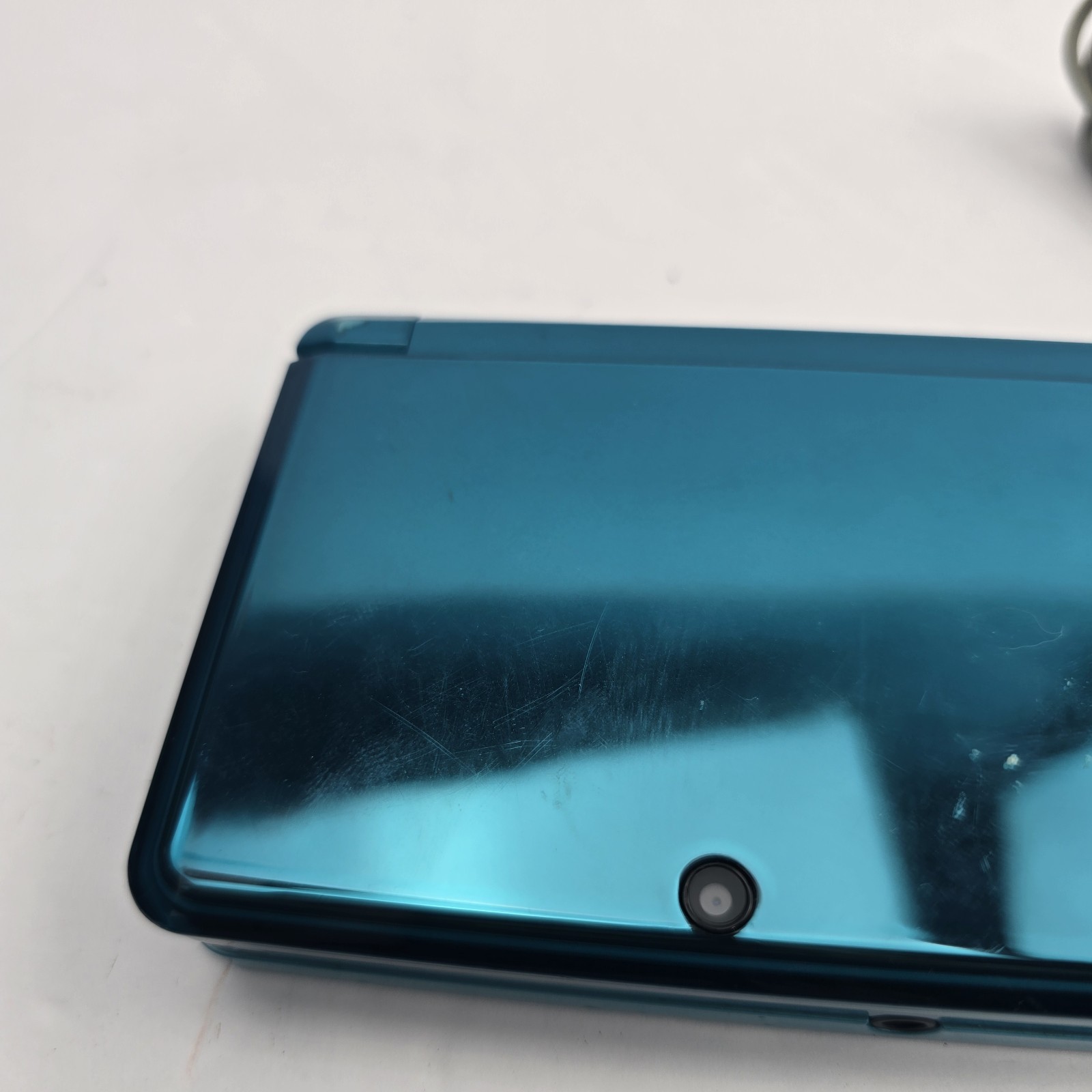 Nintendo 3DS Handheld System Aqua Blue Tested Working Charger No Stylus