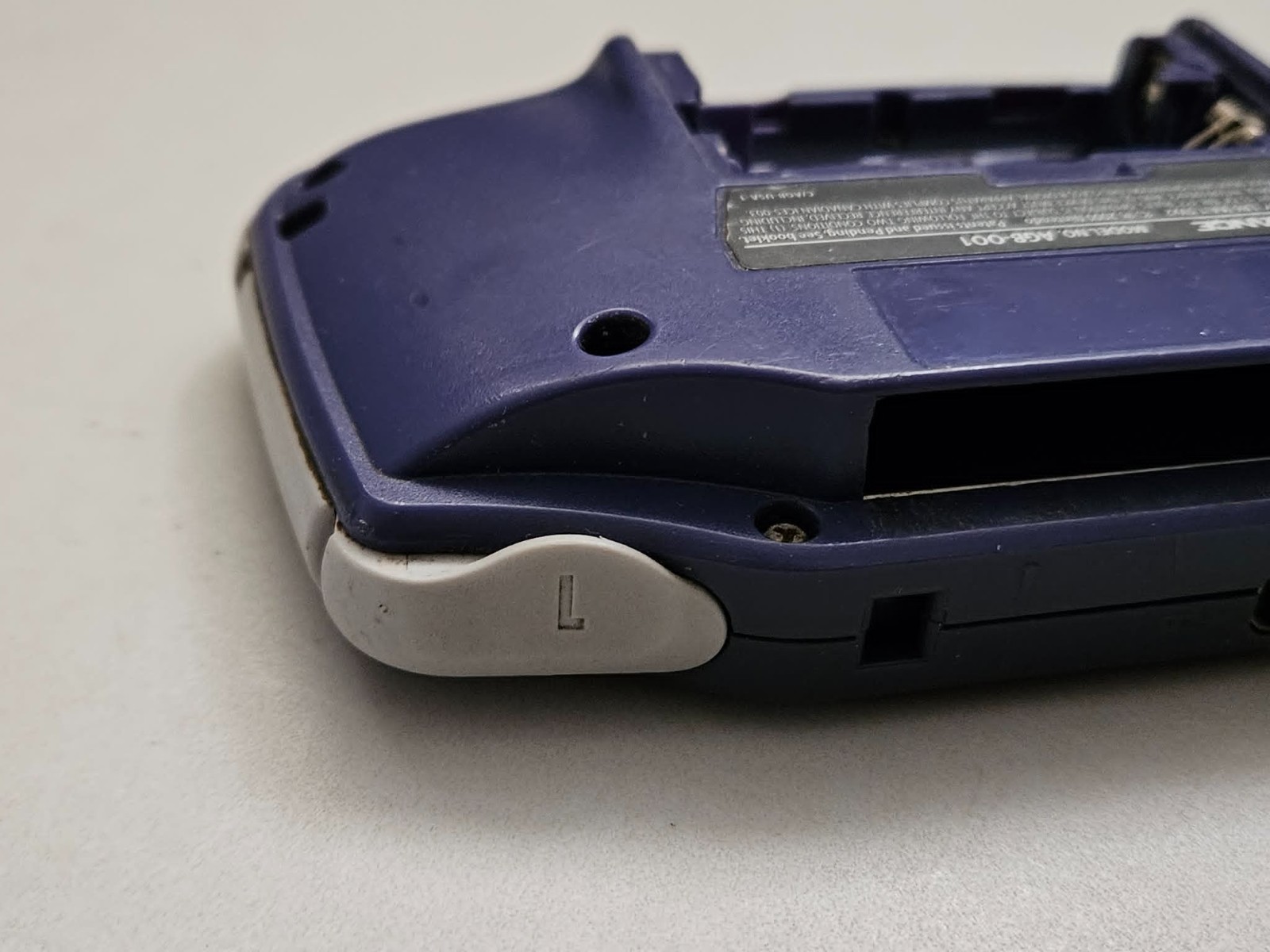 Nintendo Game Boy Advance Handheld System – Indigo (AGB-001) – Working – Read