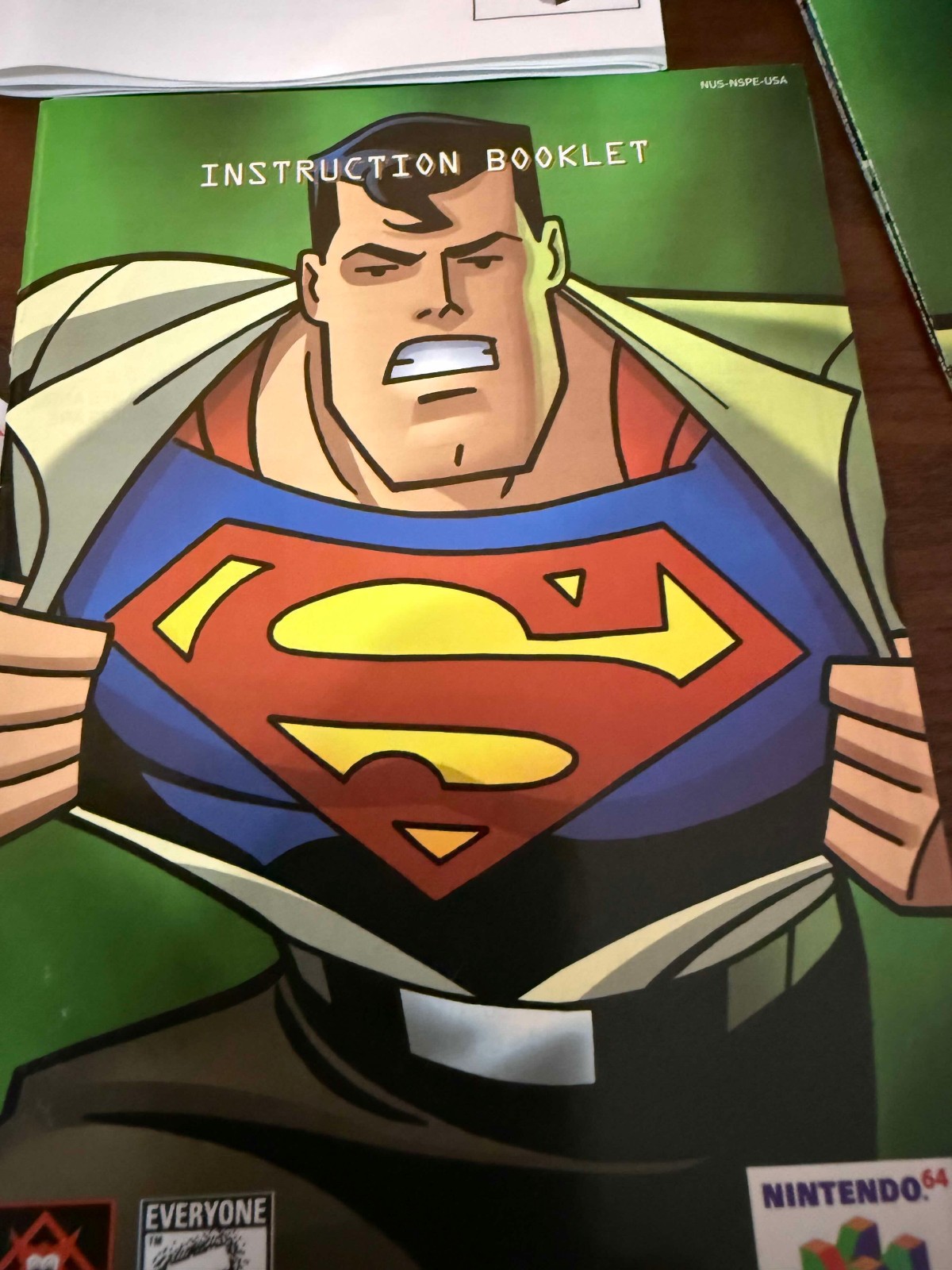 Superman (Nintendo 64, 1999) – AUTHENTIC, TESTED, CIB, SEE PICS, READ DESCRIPTIO