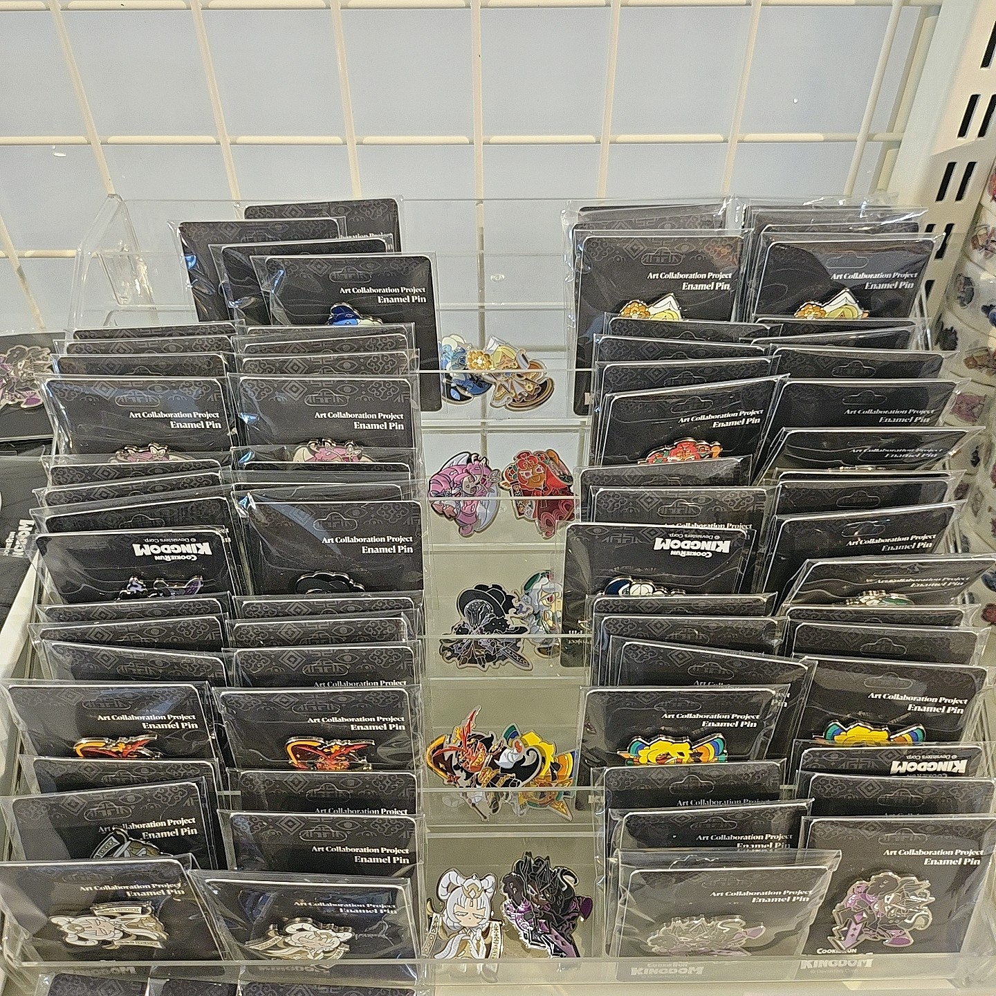 Cookie Run Kingdom Art Collaboration Project Enamel Pin Korea Official Goods