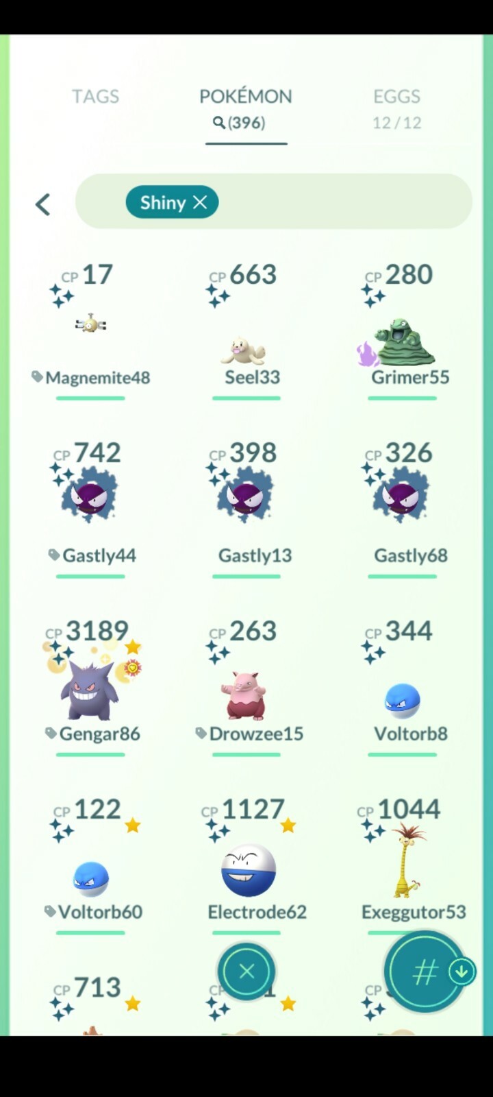 Regionals and some rare shinys price varies depending on the pokemon selected.