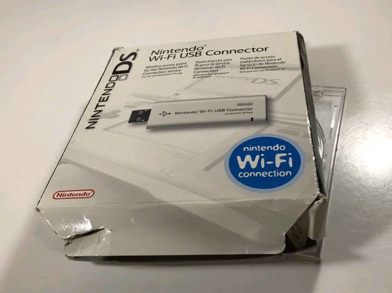 Nintendo Wi-Fi USB CD and Box ONLY! NO Connector/Dongle or Adapter Please READ!