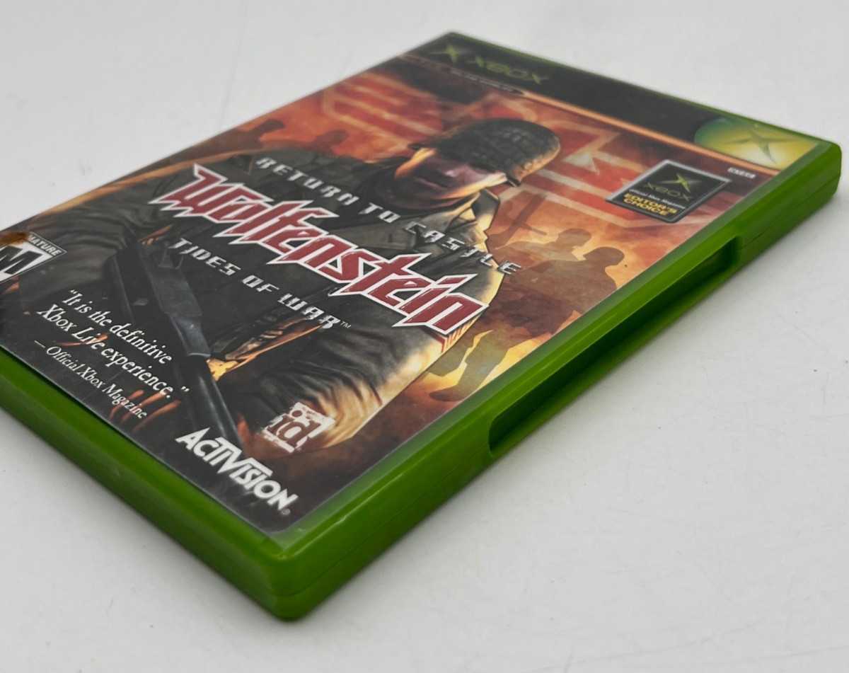 Return to Castle Wolfenstein Tides of War Xbox Complete CIB Tested Authentic