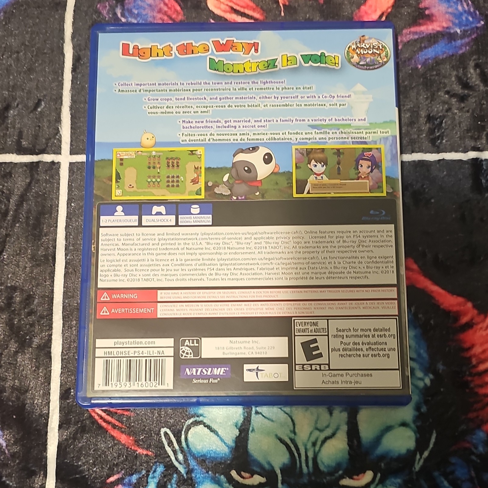 Natsume Harvest Moon: Light of Hope Special Edition PS4 E NTSC-U/C