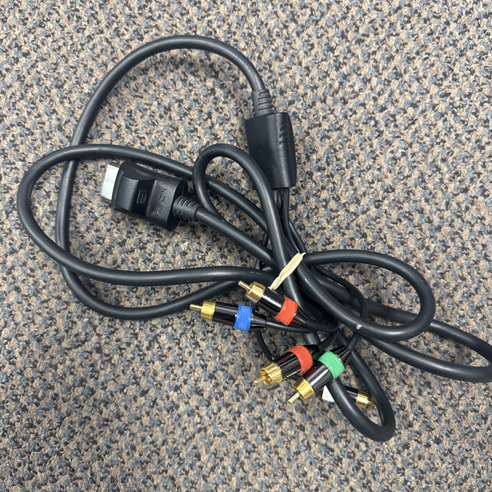 Original Xbox Microsoft Brand Component Optical HD AV OEM Cable Cord TESTED
