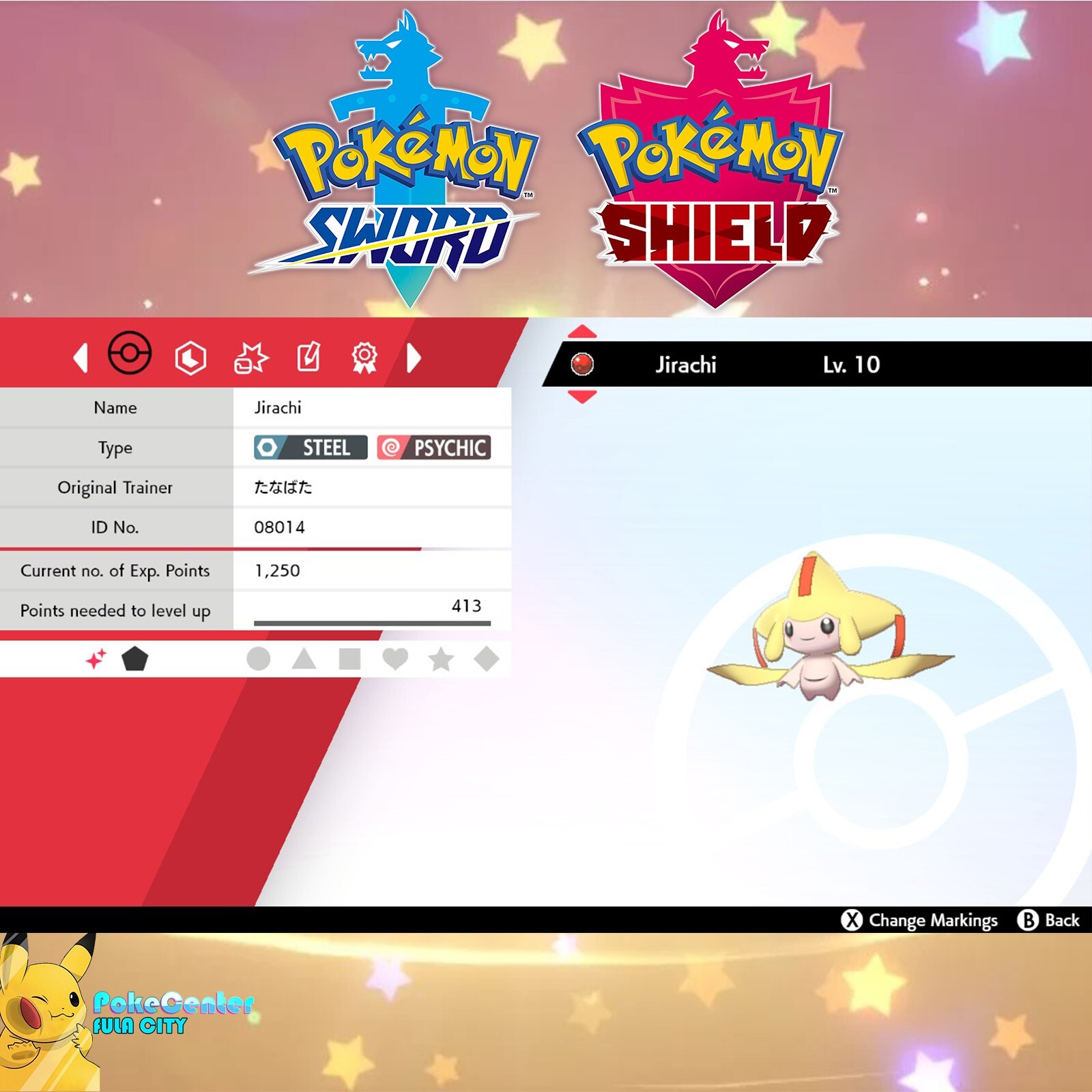 ✨ Shiny Jirachi Event | English 2014 Tanabata | Pokemon Sword & Shield | UNTOUCH