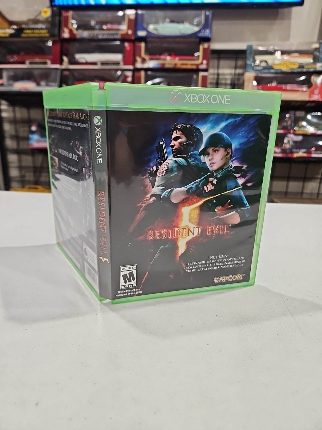 Resident Evil 5 Xbox One VERY RARE Tested Working 🇺🇸 FREE SHIPPING INCLUDED