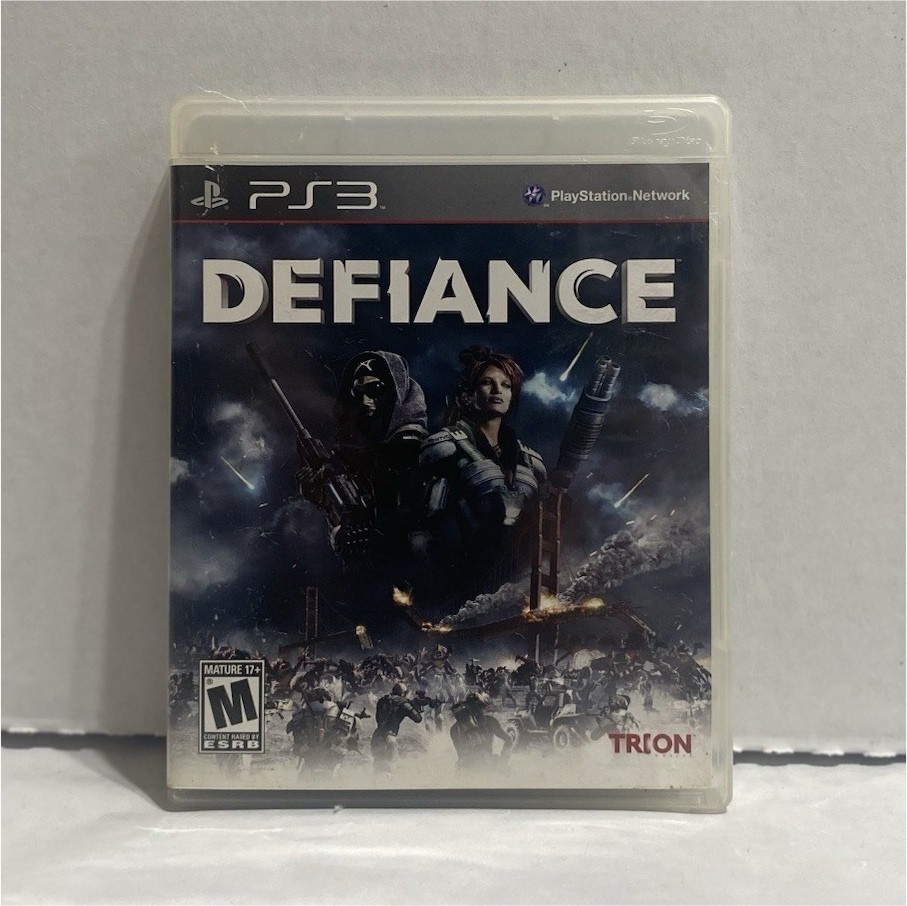 Trion Defiance Sony PlayStation 3 PS3 Complete w/ Case Disc Manual M NTSC-U/C