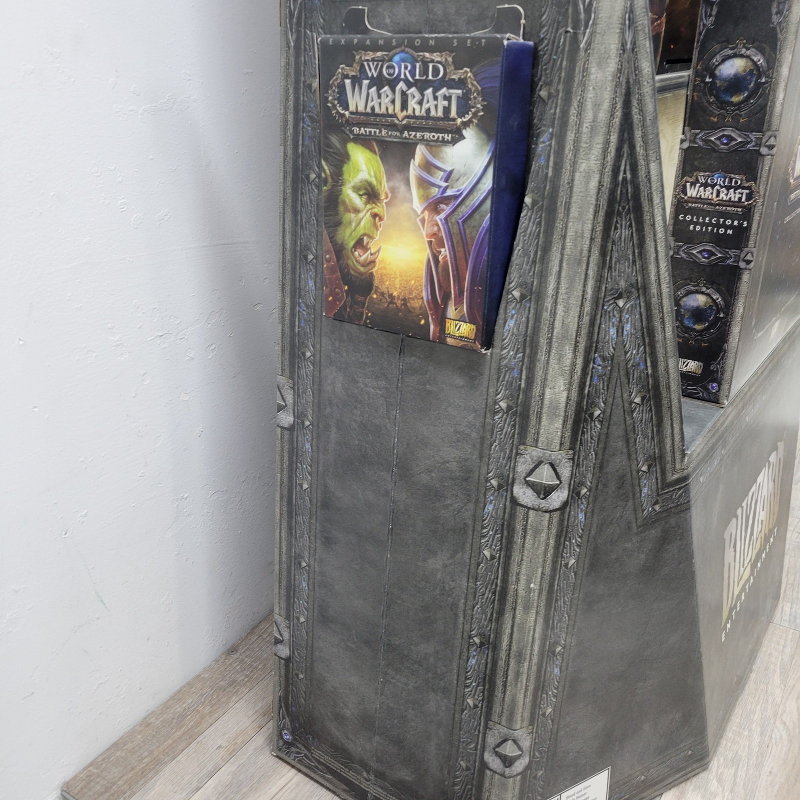 5ft WoW Battle Of Azeroth Game Stop Gaming Store 3D Display Promo World Warcraft