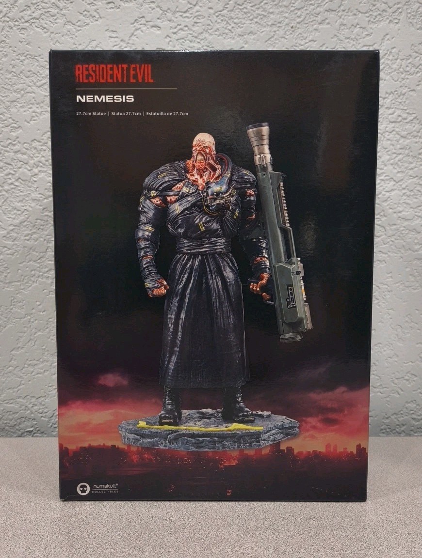 Resident Evil 3 Nemesis 27.7cm Statue By Numskull Collectibles Figure Capcom