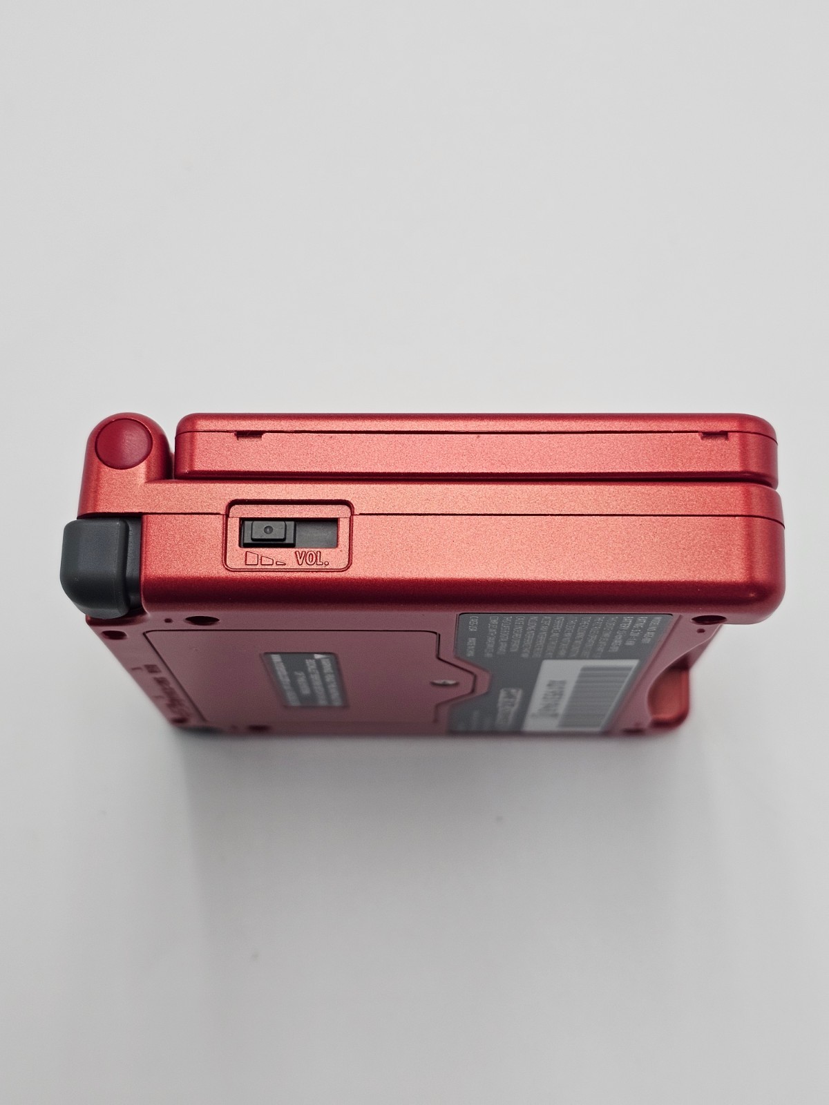 Nintendo Game Boy Advance SP Handheld Game Console Flame Red AGS-001