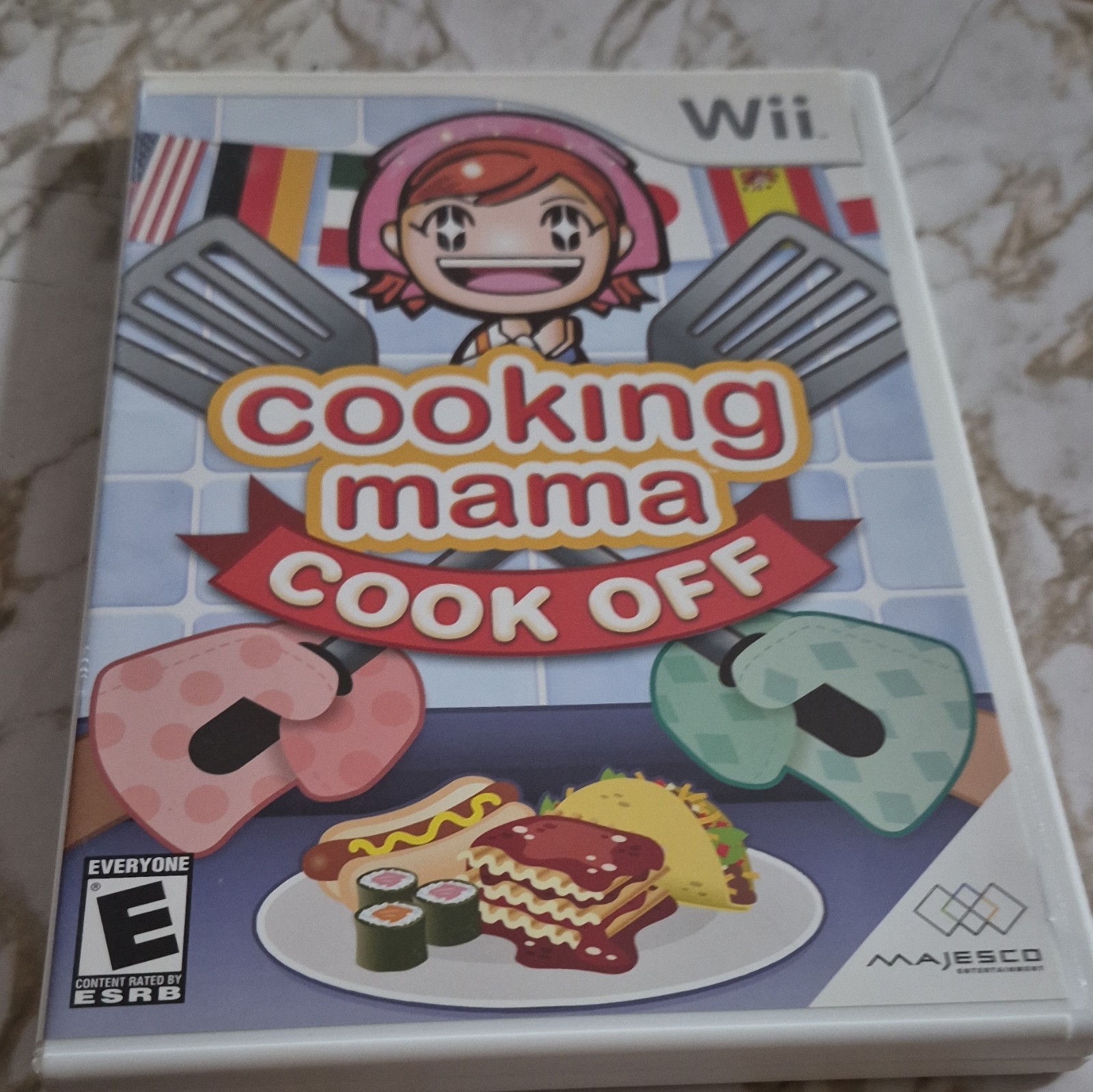 Majesco Cooking Mama: Cook Off Nintendo Wii CIB Manual Multiplayer E NTSC 2006