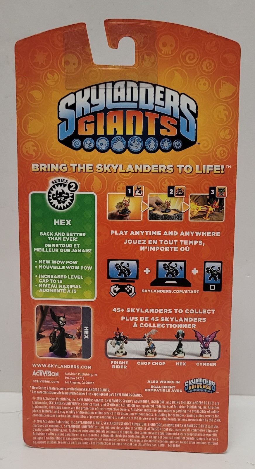 Activision Skylanders Giants Series 2 Hex figure