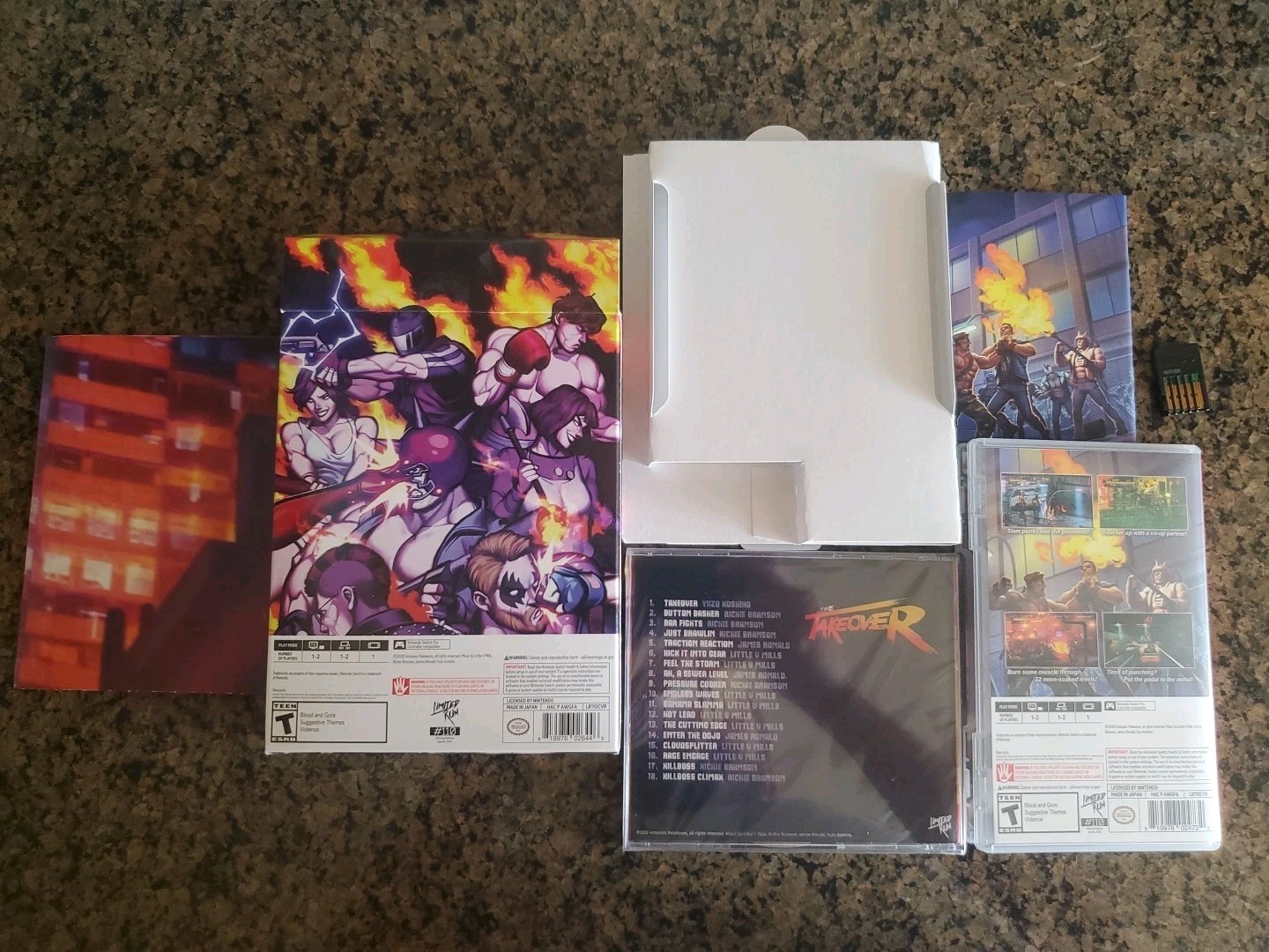 The Takeover Collector’s Edition Nintendo Switch Limited Run Games Played Once