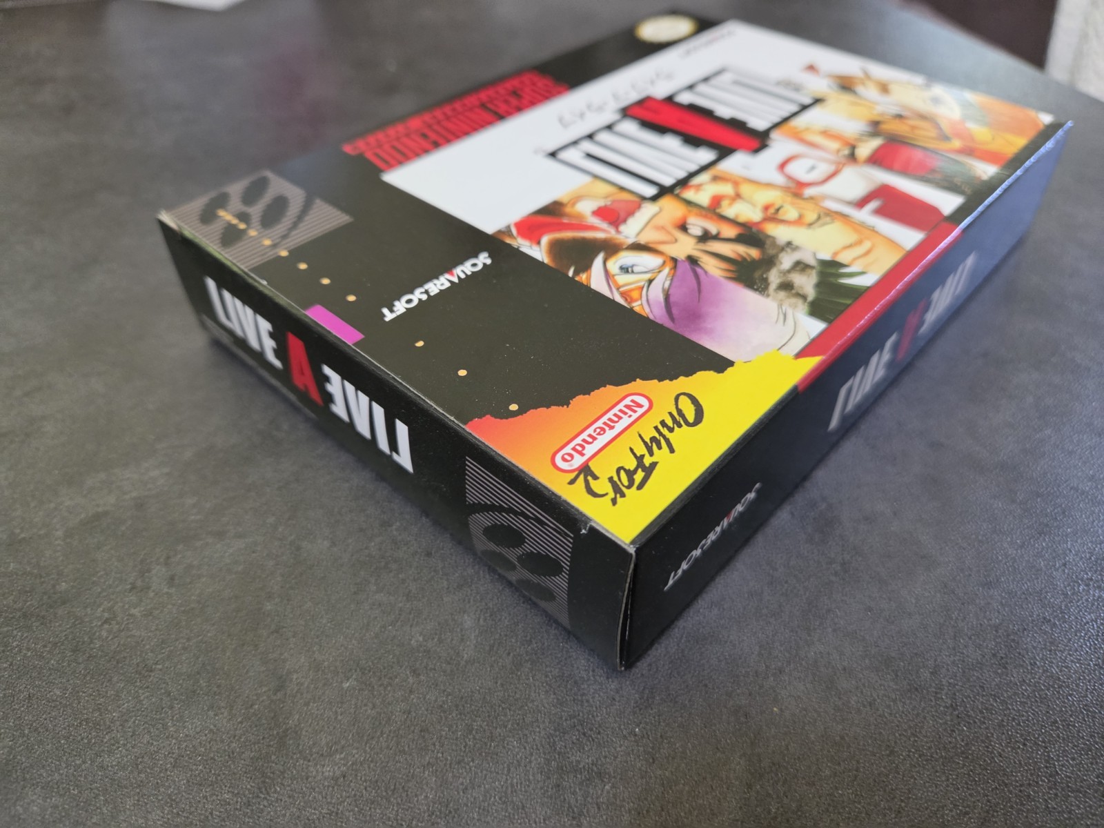 Live A Live (Super Nintendo SNES) English Translation Version With Custom Box