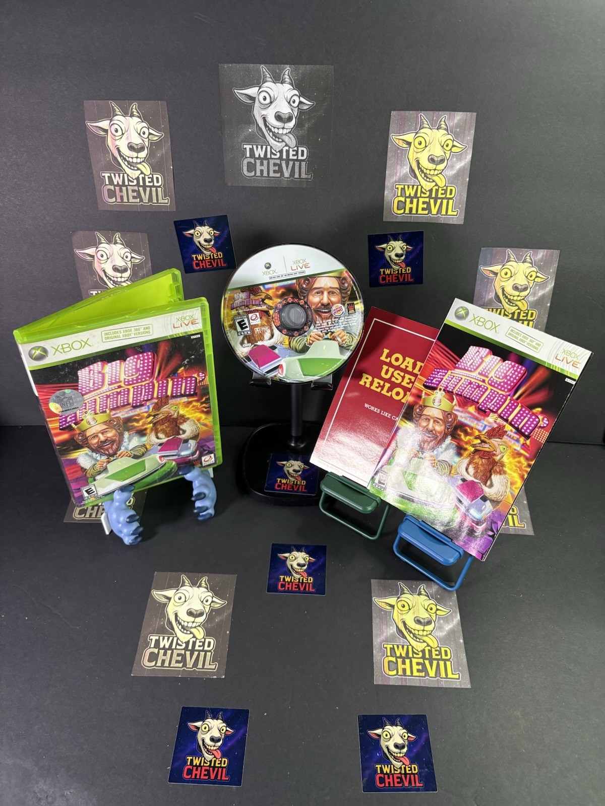 Big Pimpin Bumper Cars Xbox & Xbox 360 Version Excellent Condition CIB COMPLETE