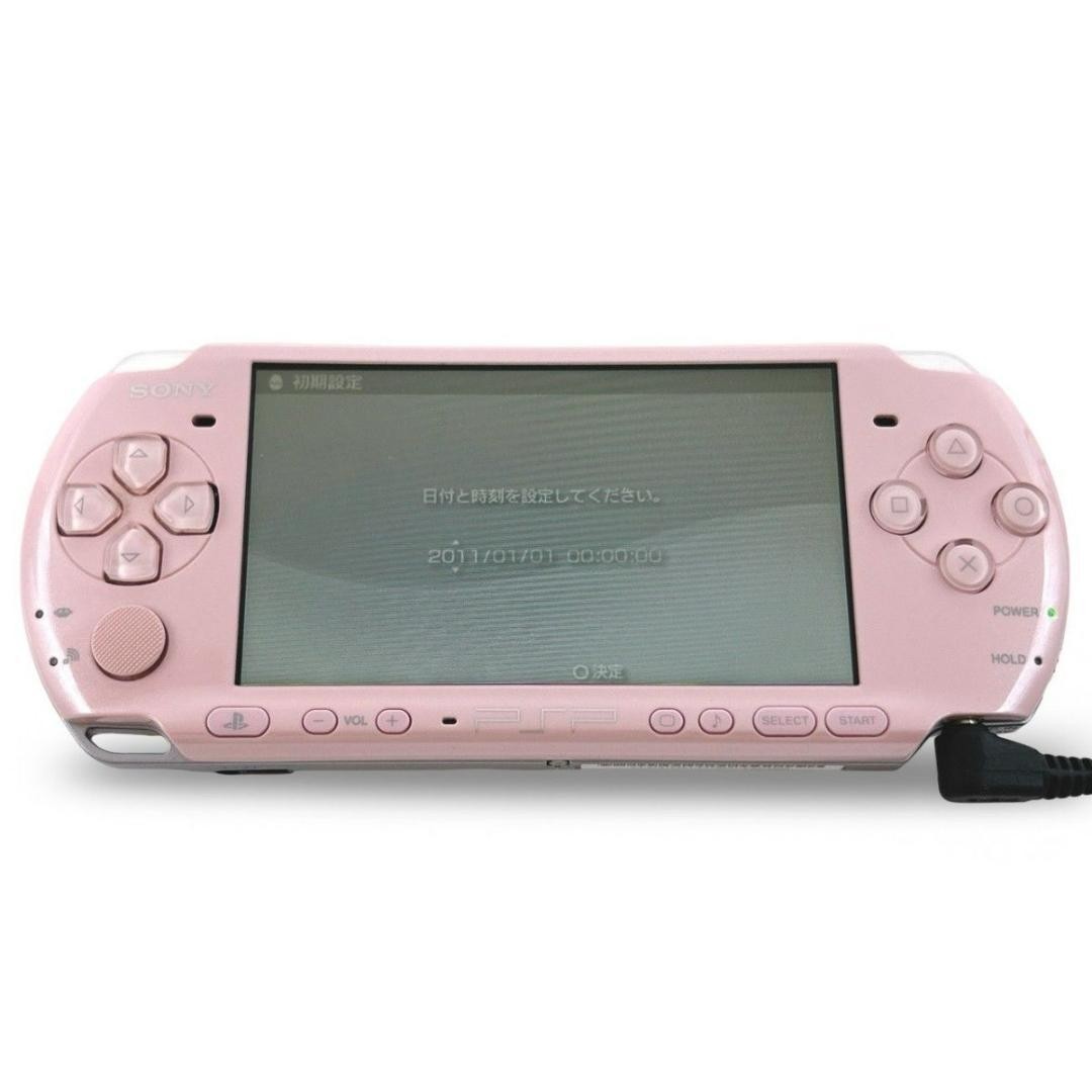 Excellent Sony PSP-3000 PSP 3000 Console Pink Region Free