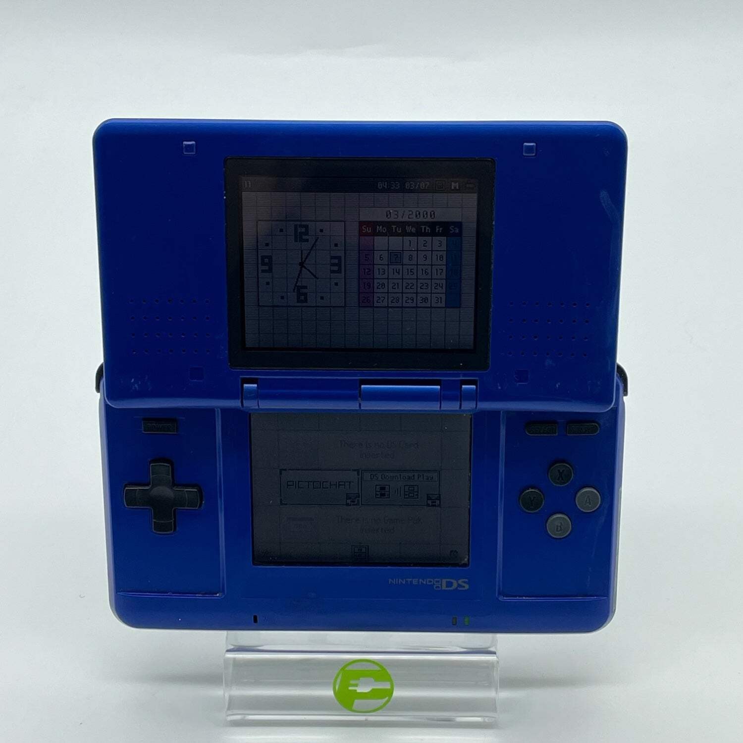 Nintendo DS Handheld Game Console NTR-001 Electric Blue