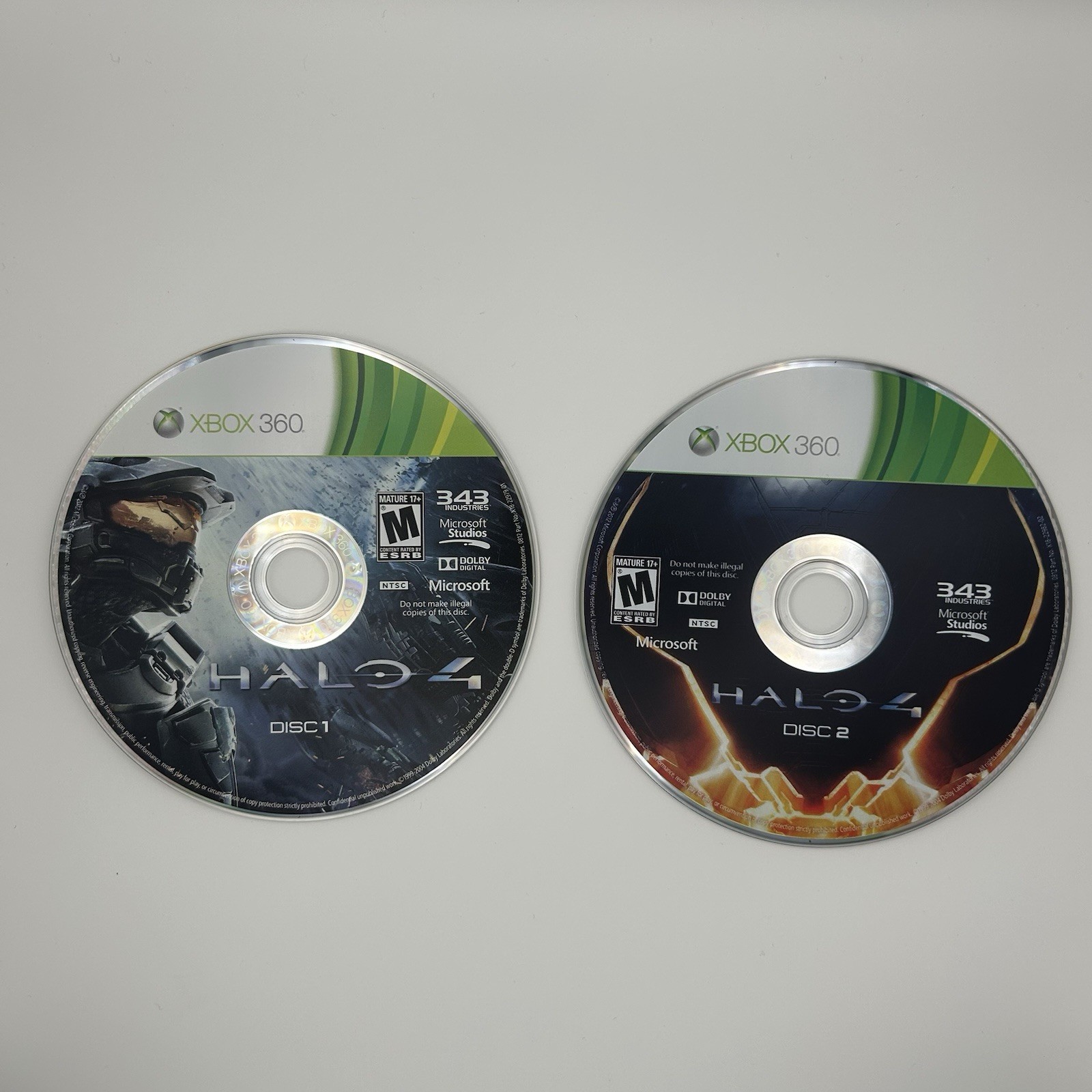 Halo 4 (Microsoft Xbox 360, 2012) CIB Complete Tested