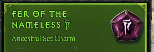 Diablo 4💎Season 13 💎COMPLETE SET CHARMS WARLOCK💎PC / PS5 / Xbox
