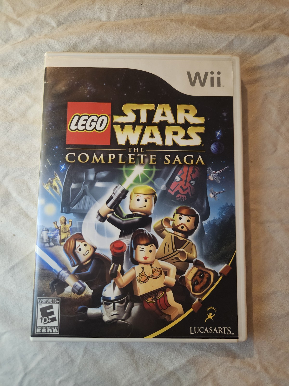 LEGO Star Wars: The Complete Saga Nintendo Wii Game, E10+ (Everyone 10+)