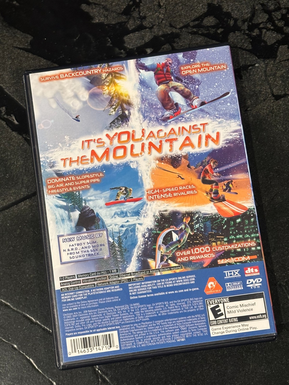 SSX3 Greatest Hits – PlayStation 2 PS2 – Complete CIB w/ Manual – Fun & Works!