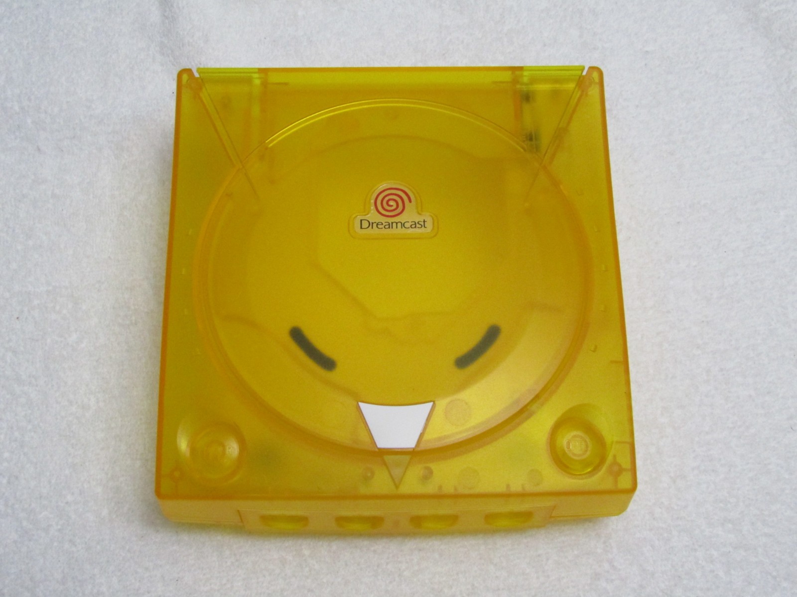Sega Dreamcast Clear Yellow Replacement Shell – Brand New!