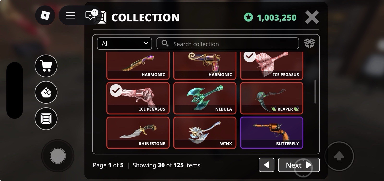 Murder Vs Sheriff Duel Items