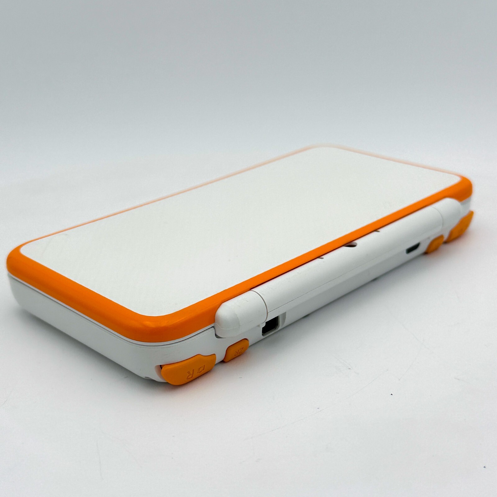 New Nintendo 2DS XL LL White Orange Console Japanese ver Good Condition Tested