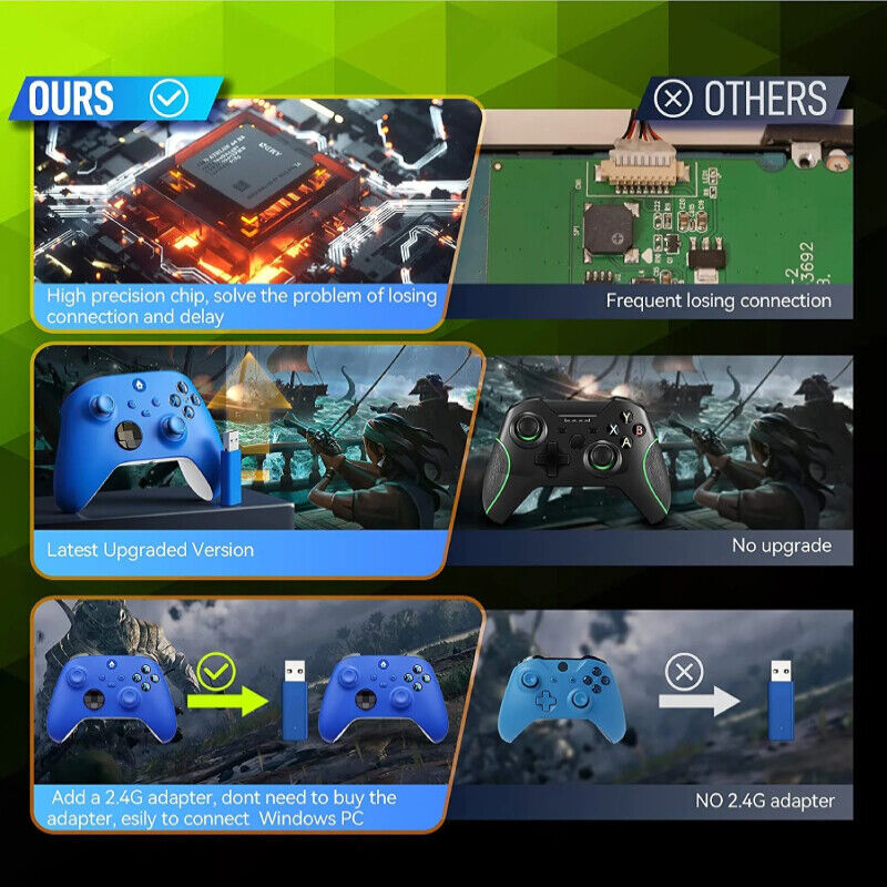 Wireless Controller for Xbox One, Xbox One X/S, Xbox Series X/S, PC -Newest