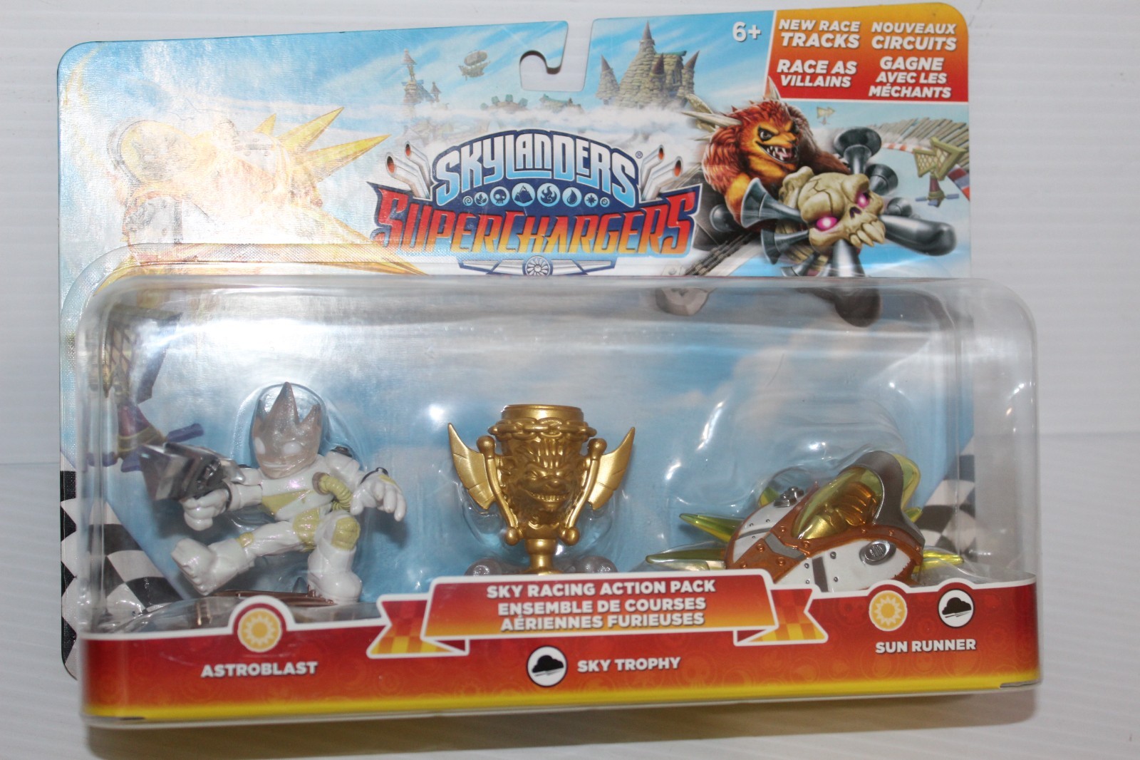 Skylanders Astroblast Superchargers Sky Racing White Game 3-Pack Set Pack