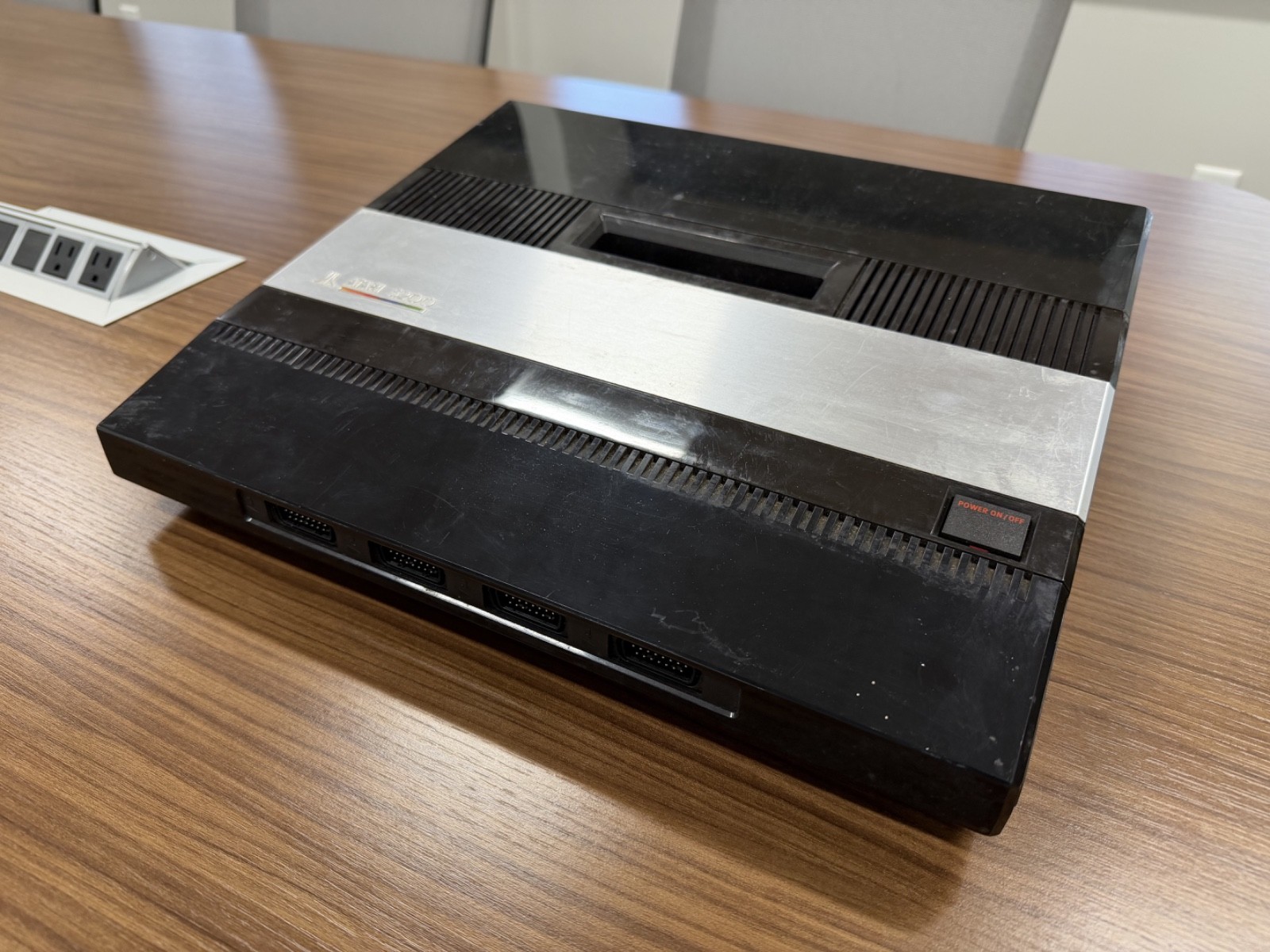 Atari 5200 Console 4-Port, tested, no controllers, includes uninstalled UAV mod