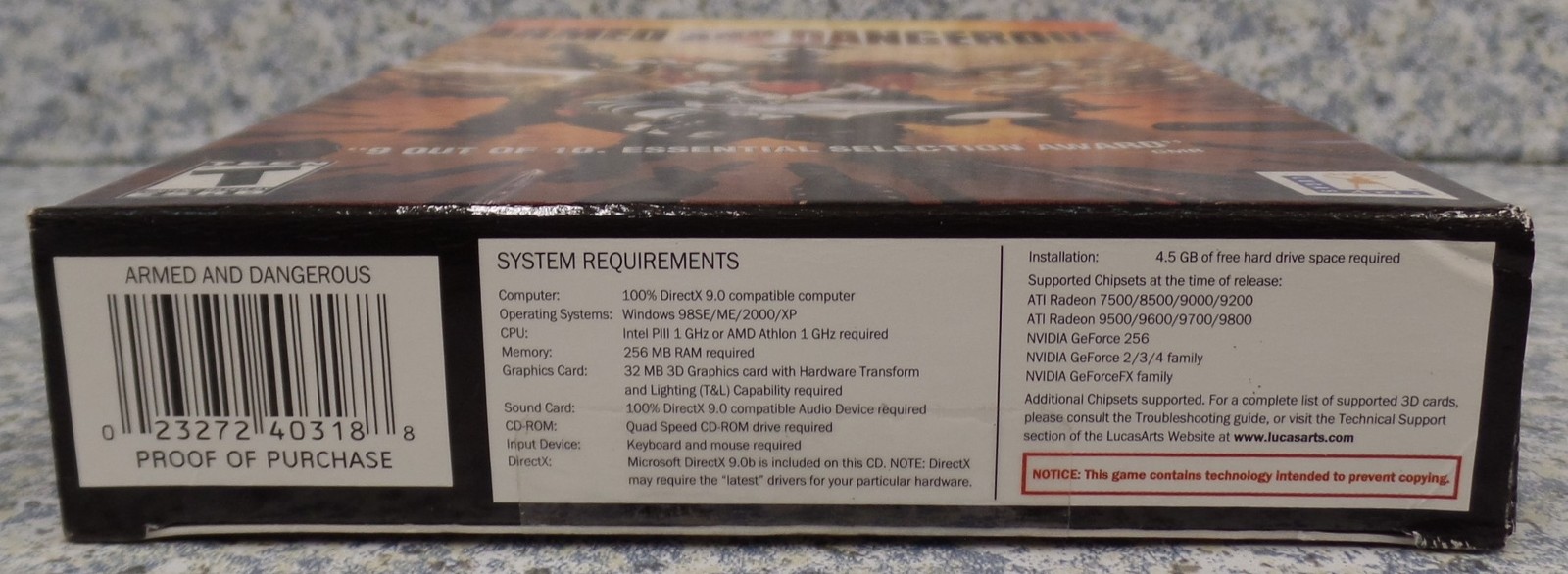 Video Game PC Armed and Dangerous NEW SEALED BOX