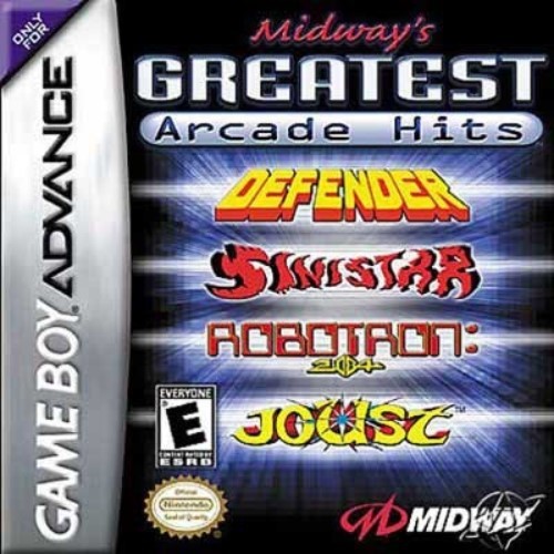 Midway’s Greatest Arcade Hits – Game Boy Advance GBA Game