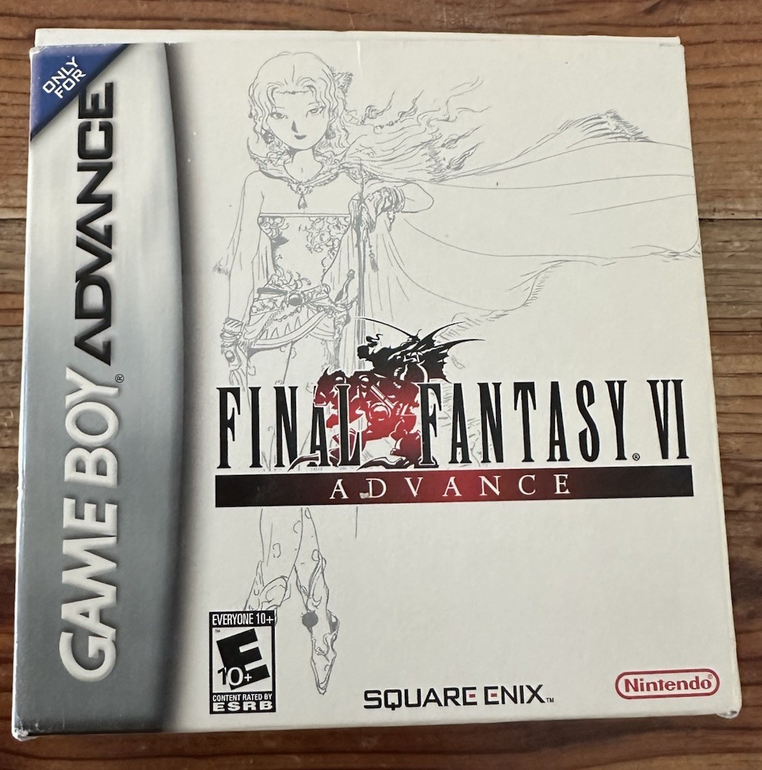 Square Enix Final Fantasy VI Advance GBA Manual Included NTSC-U/C E10+