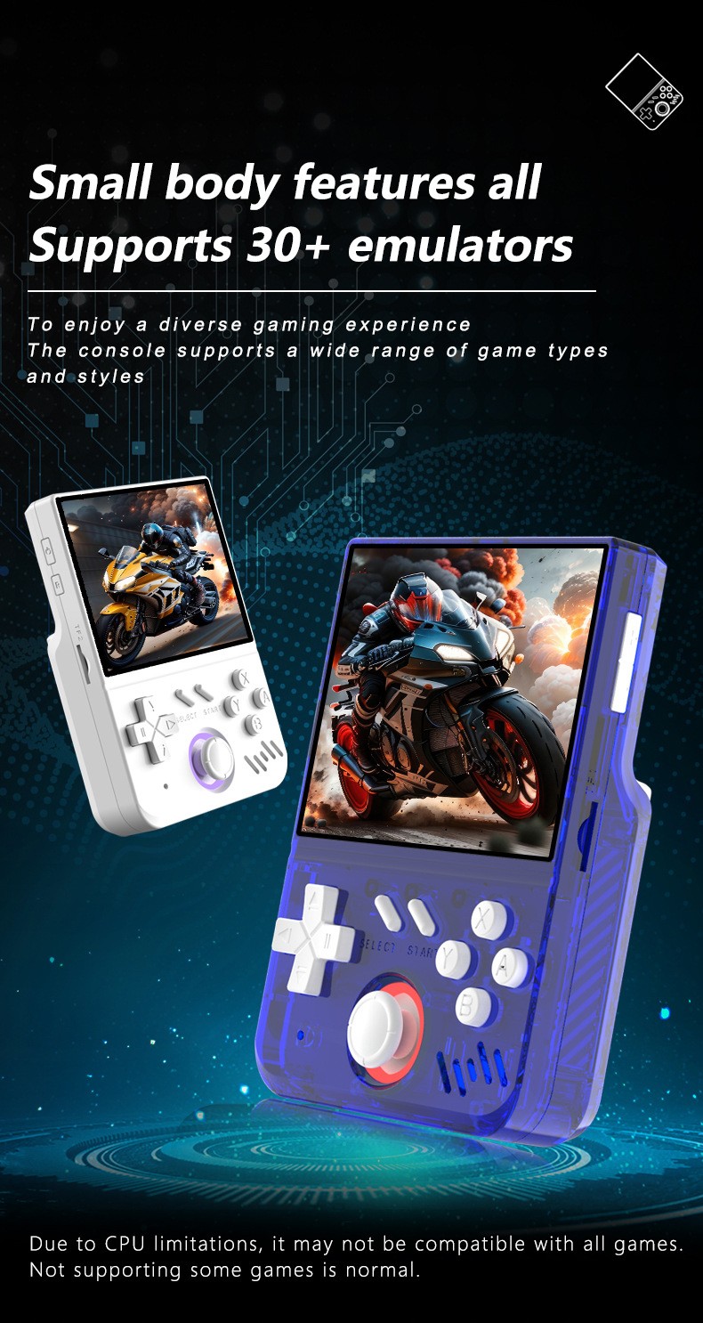 My Mini Linux Retro Handheld 3.5″ IPS 640×480 RK3326 4000mAh Game Console