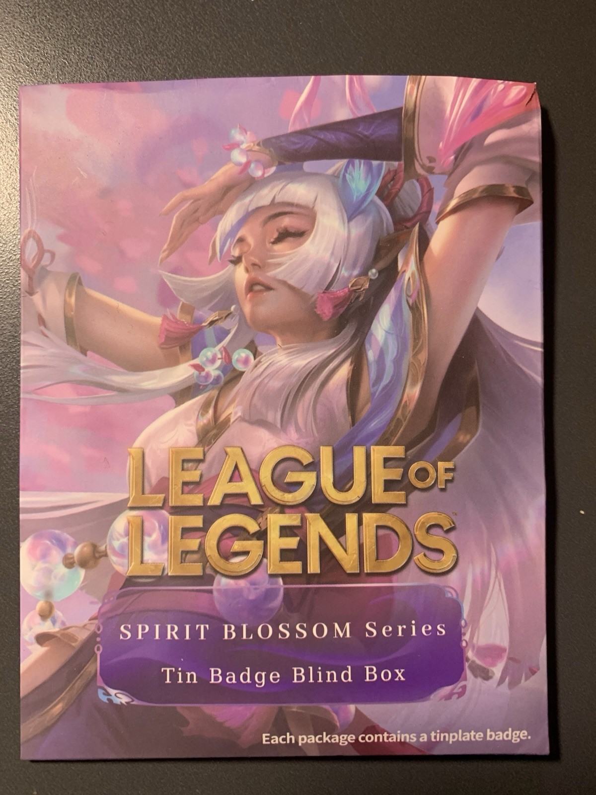 Official League of Legends Spirit Blossom Series Tin Badge- AHRI