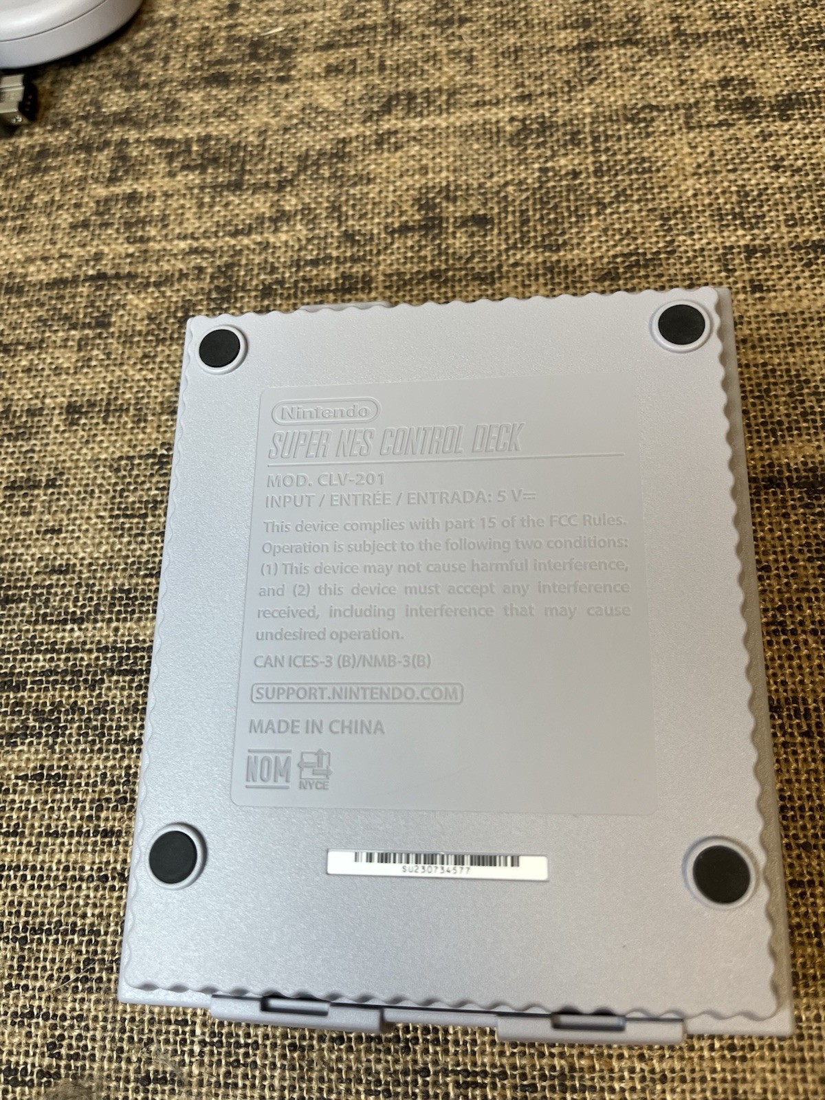 Genuine SNES Classic Edition w/o Box