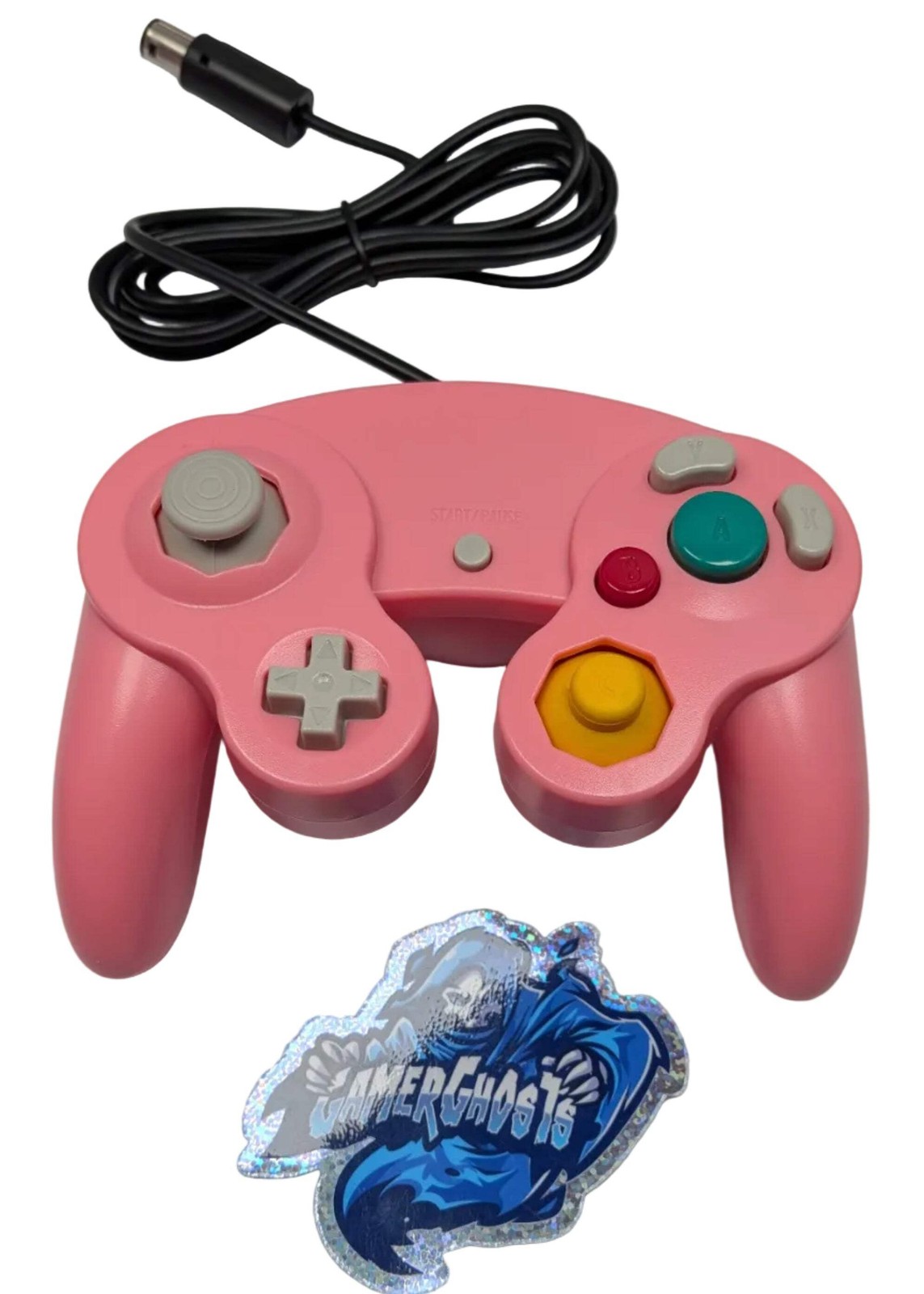 Nintendo GameCube Full Replacement Shell / Casing – Pink – DOL-001 and DOL-101