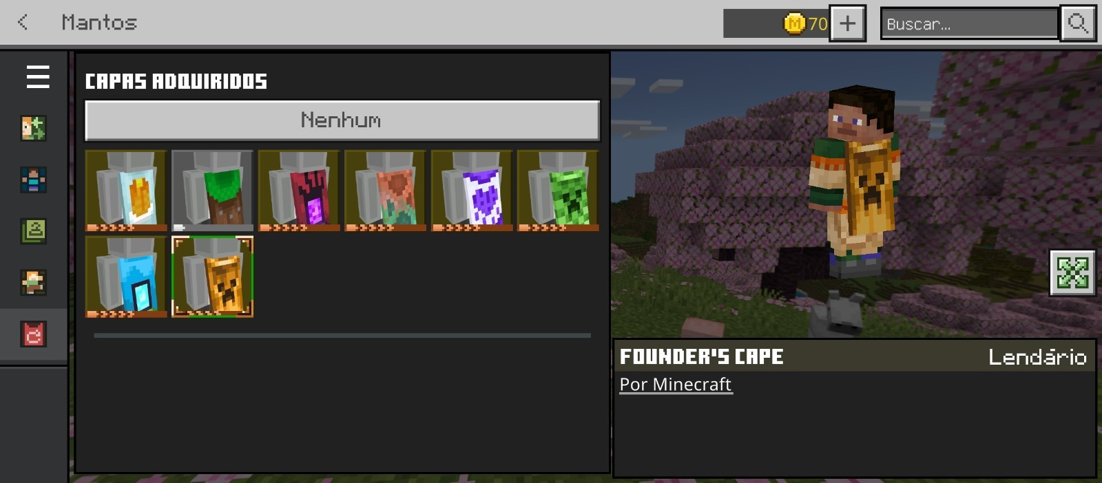 Minecraft Founder’s Cape & NO BANS – Random Account – Java and Bedrock Edition🟡